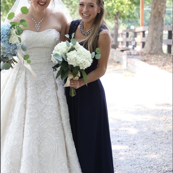 Lace Top Prom Dress - Picture 4 of 4